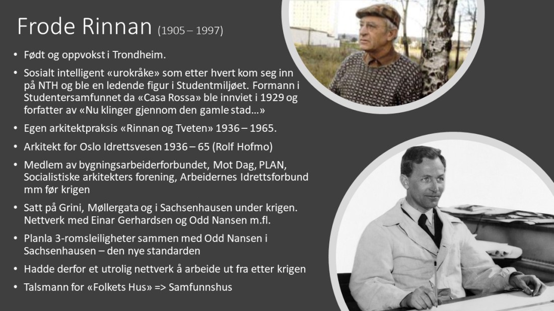 Frode Rinnan-oversikt